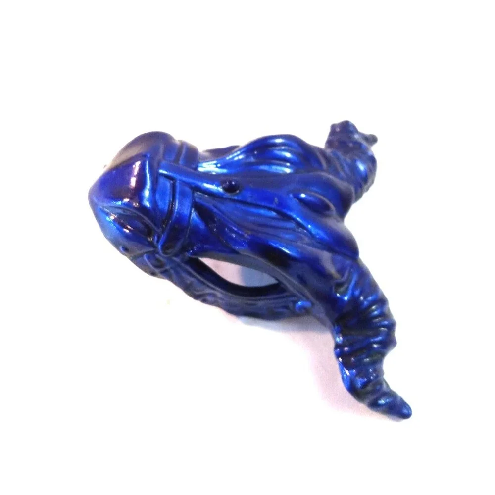 Mega Bloks Dragons Dark Metallic Blue Face Mask